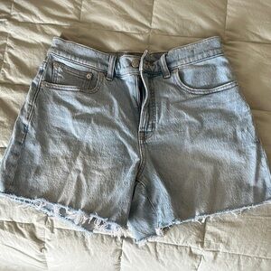 Madewell perfect midrise jean short